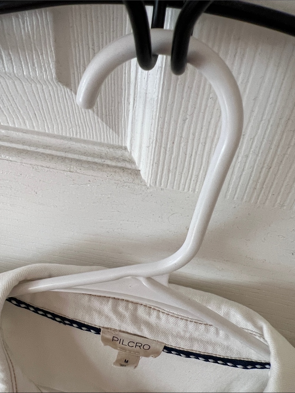 Pilcro Cream Ruffle-Sleeve Button-Down Shirt - Picture 7 of 8